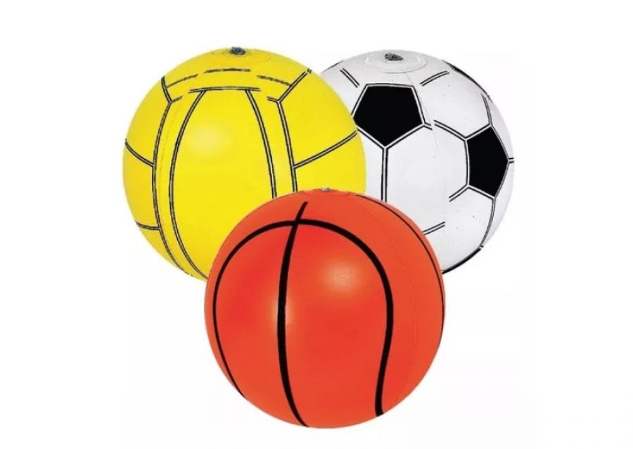 INFLABLE PELOTA 40 CM DEPORTES (66018) SUN CLUB